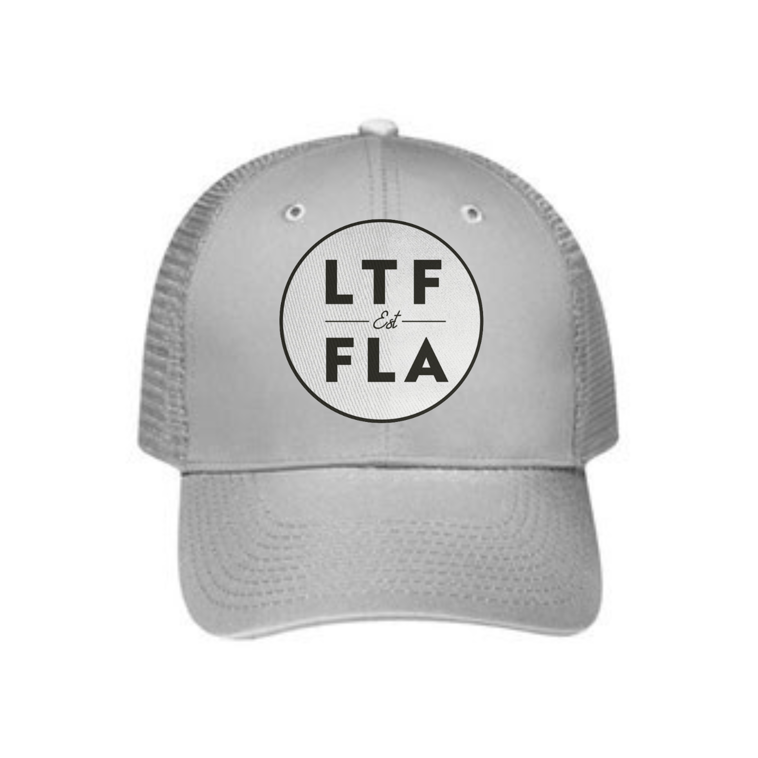 LTFFLA Established Floridian 6 Panel Cotton Twill Pro-Style Snap Back Trucker Hat